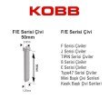 Kobb KBZ50F 50 mm 2500 Nails