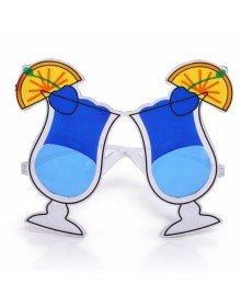 Cocktail Glass Party Glasses Blue Color