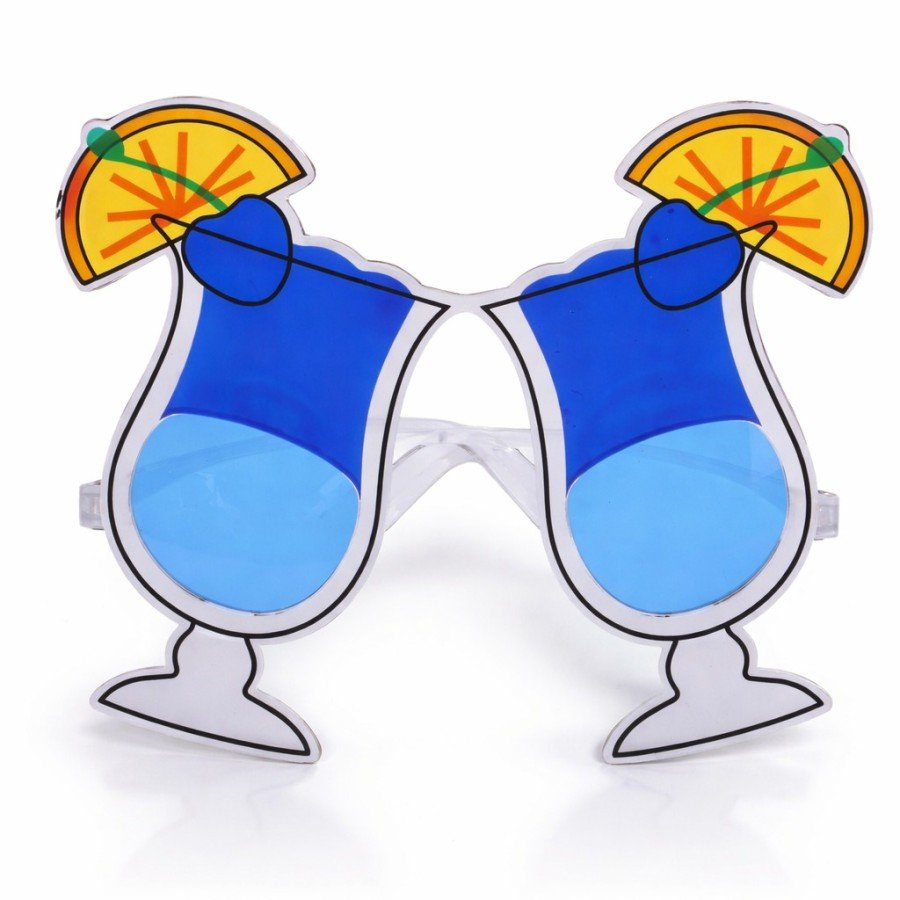 Cocktail Glass Party Glasses Blue Color
