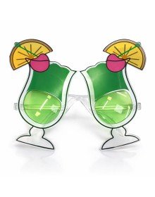 Cocktail Glass Party Glasses Green Color
