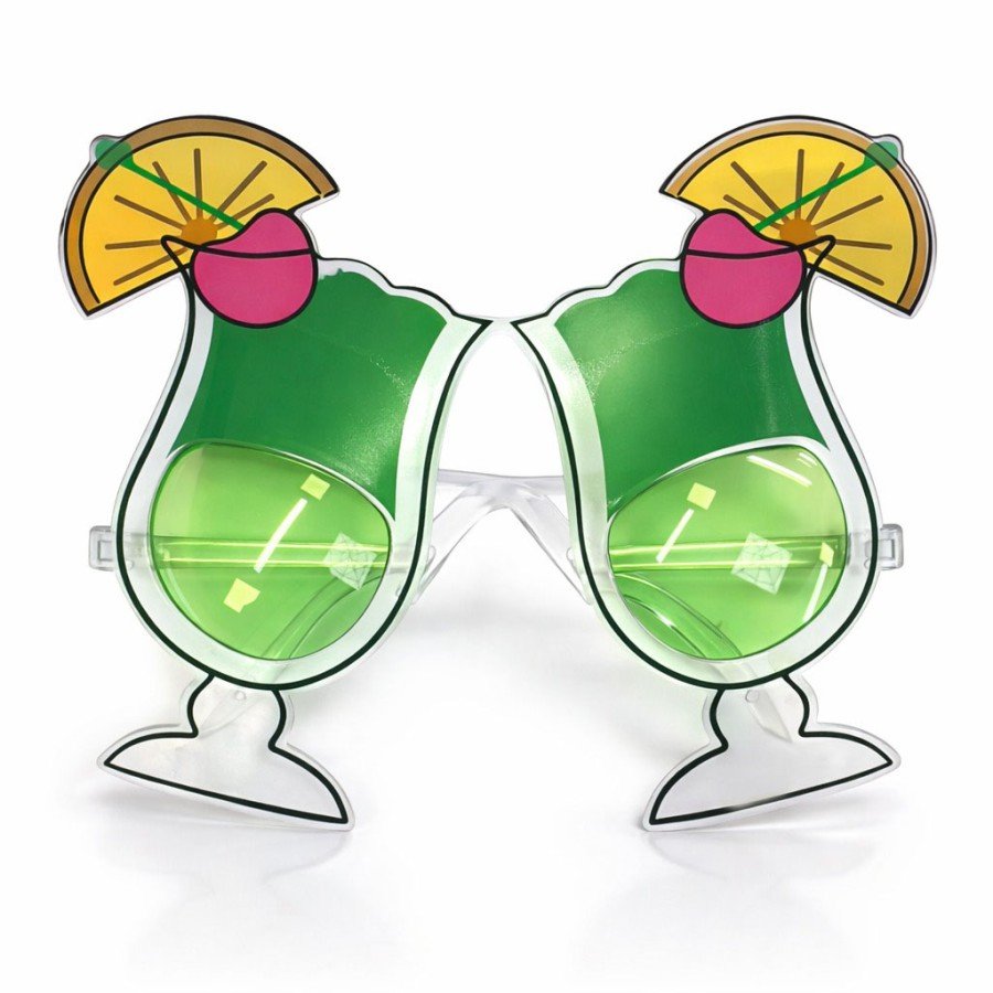 Cocktail Glass Party Glasses Green Color