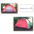 Easy Setup Camping Tent for 3 - 4 Persons - With Carrying Bag