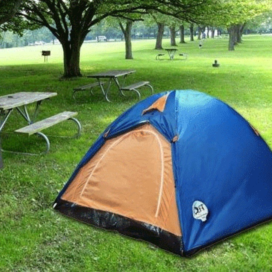 Easy Setup Camping Tent for 3 - 4 Persons - With Carrying Bag