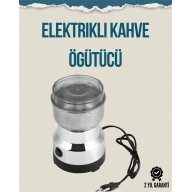 Compact Electric Coffee and Spice Grinder | 14500 RPM, Transparent Cover, Ideal for Gifts