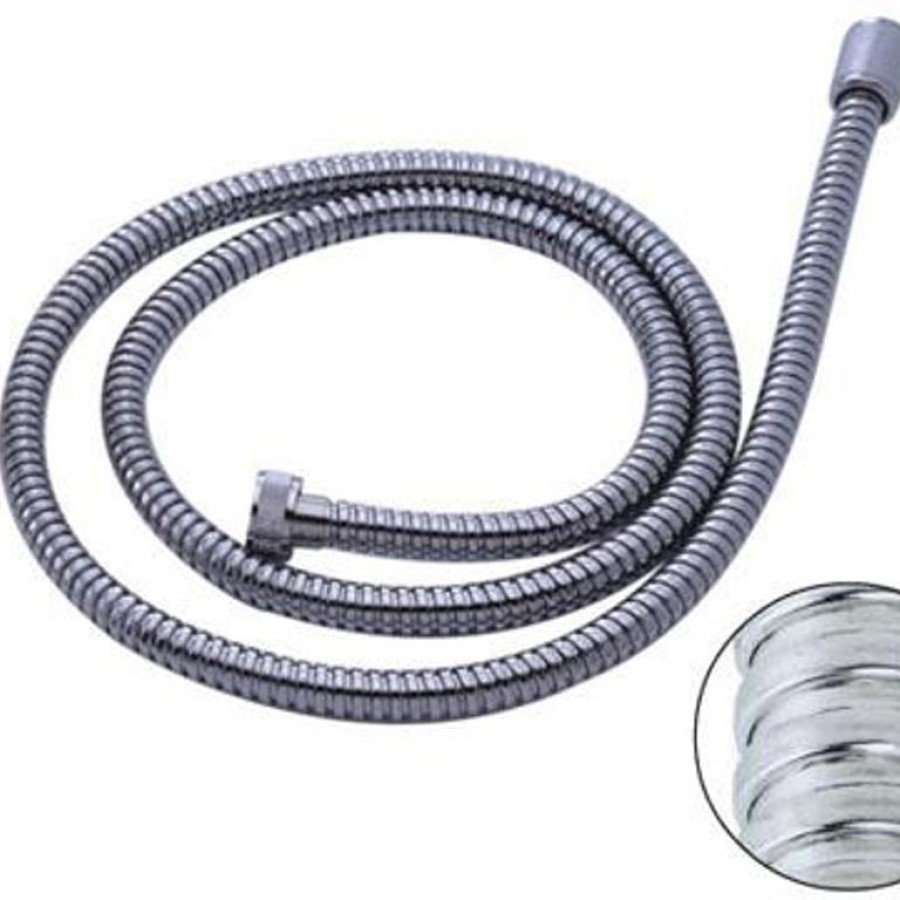 Unbreakable Spiral Bathroom Shower Hose 150 Cm. Unbreakable Spiral Bathroom Shower Hose 150 Cm.