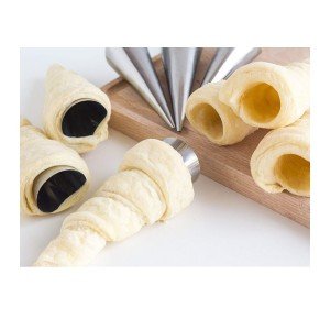 Cornet Cookie Shaper - Stainless Corneo Mold Set of 6