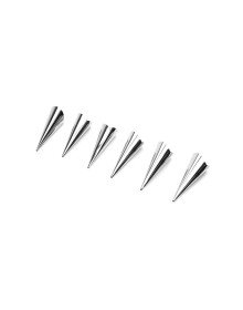 Cornet Cookie Shaper - Stainless Corneo Mold Set of 6
