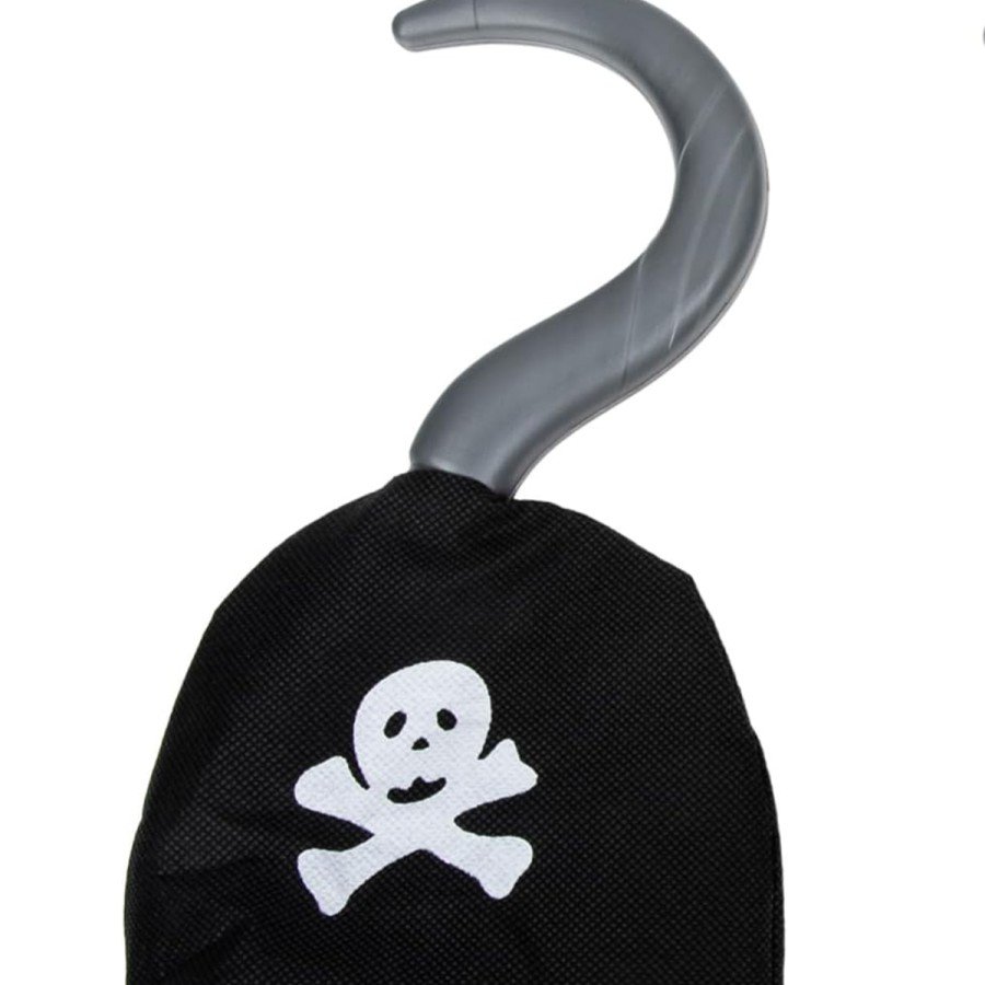 Pirate Hook Made of Fabric Material Pirate Hand Coat of Arms Printed Pirate Hook Made of Fabric Material Pirate Hand Coat of Arms Printed