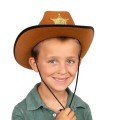 Cowboy Sheriff Hat Brown 12 Pieces - Costume, Party and Show Hat