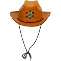 Cowboy Sheriff Hat Brown 12 Pieces - Costume, Party and Show Hat