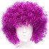 Dark Purple Color Violet Afro Bonus Hair Wig