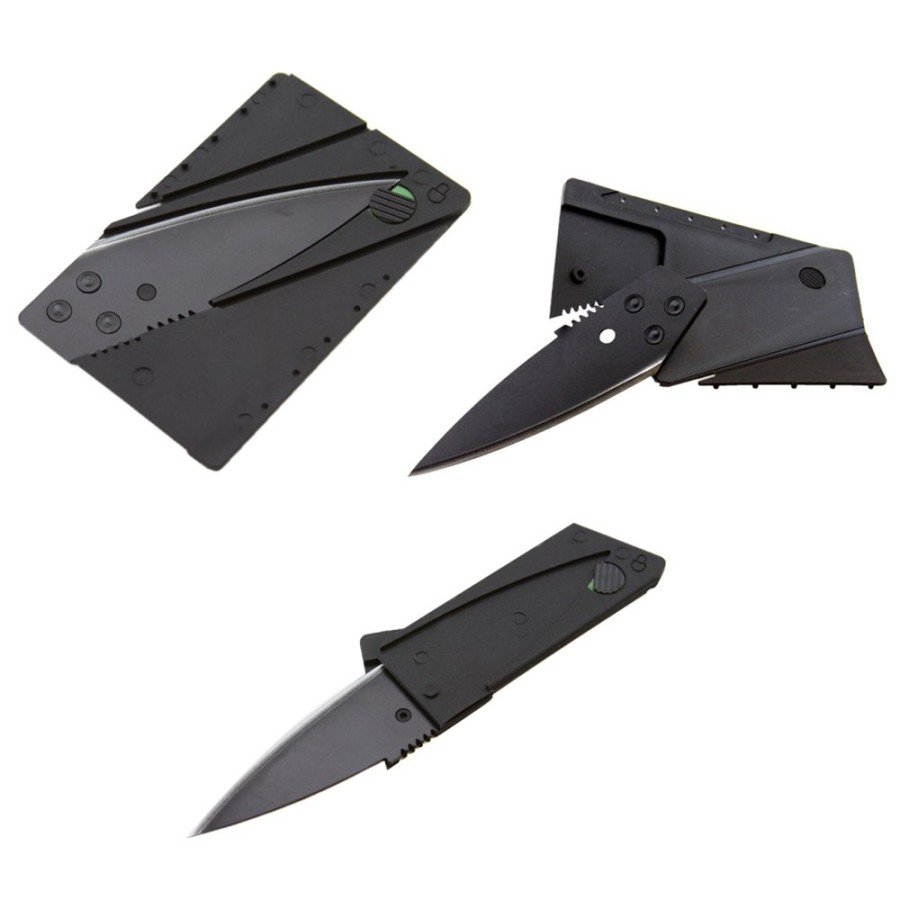 Credit Card Shape Folding, Easy to Carry Camping Utility Kit