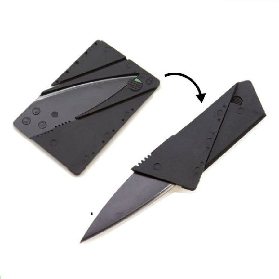 Credit Card Shape Folding, Easy to Carry Camping Utility Kit