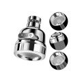 Chrome 3 Function Kitchen Sink Head 360 Degree Swivel Faucet Spout