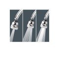 Chrome 3 Function Kitchen Sink Head 360 Degree Swivel Faucet Spout