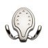 Chrome Plated Drop Coat Hanger