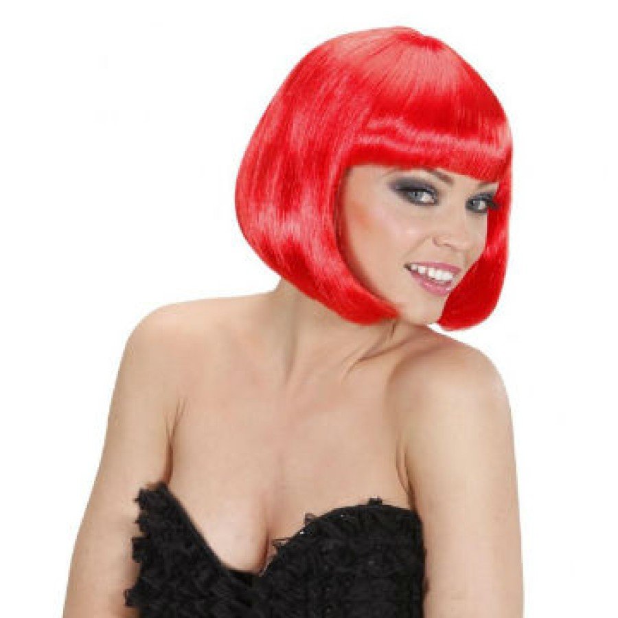 Blunt Wig - Red