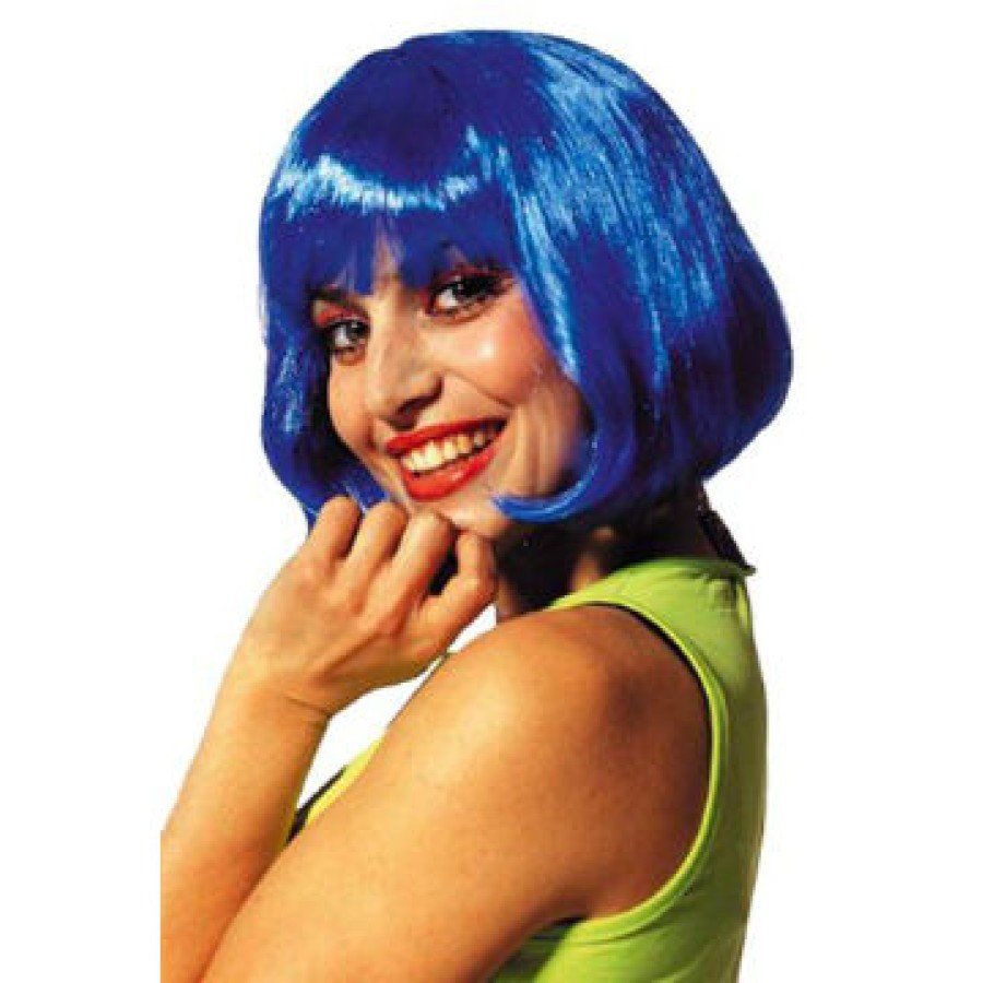 Blunt Wig - Blue