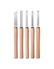KWB 5 Piece Wood Lathe Knife Set