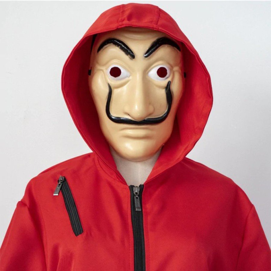 La Casa De Papel Salvador Dali Mask Original Imported Product