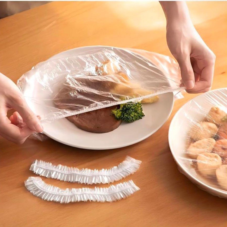 Lastikli Tencere Ve Tabak Bonesi 100 Adet (20cm) Lastikli Tencere Ve Tabak Bonesi 100 Adet (20cm)