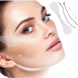 Elastic Face Eyebrow Eye Neck Lifting Tapes 40 Pieces Elastic Face Eyebrow Eye Neck Lifting Tapes 40 Pieces