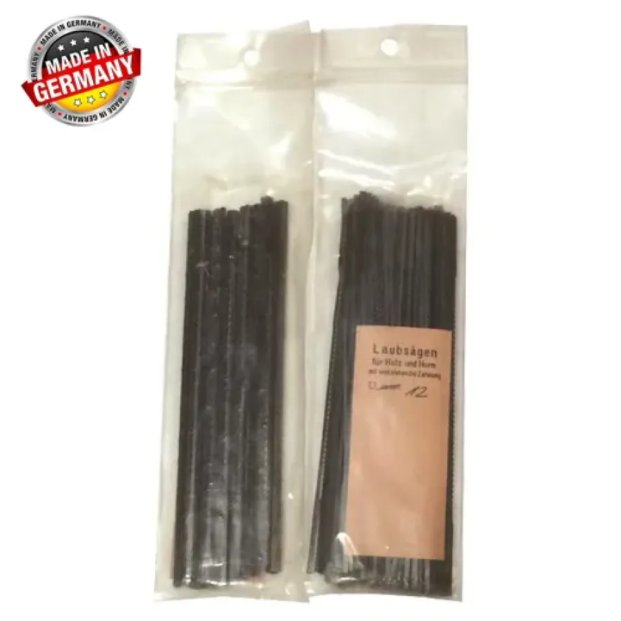 Laubsagen Green Flat Wood Wire Saw Blade No:8 - 144 Pieces