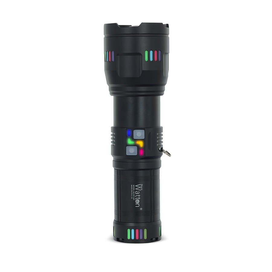 Professional Flashlight with Laser Effect 30,000 Lumen WT-631