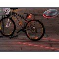Bike Stop Light with Laser Safety Strip
