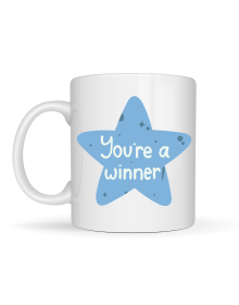 You're a Winner Porcelain Mug with 