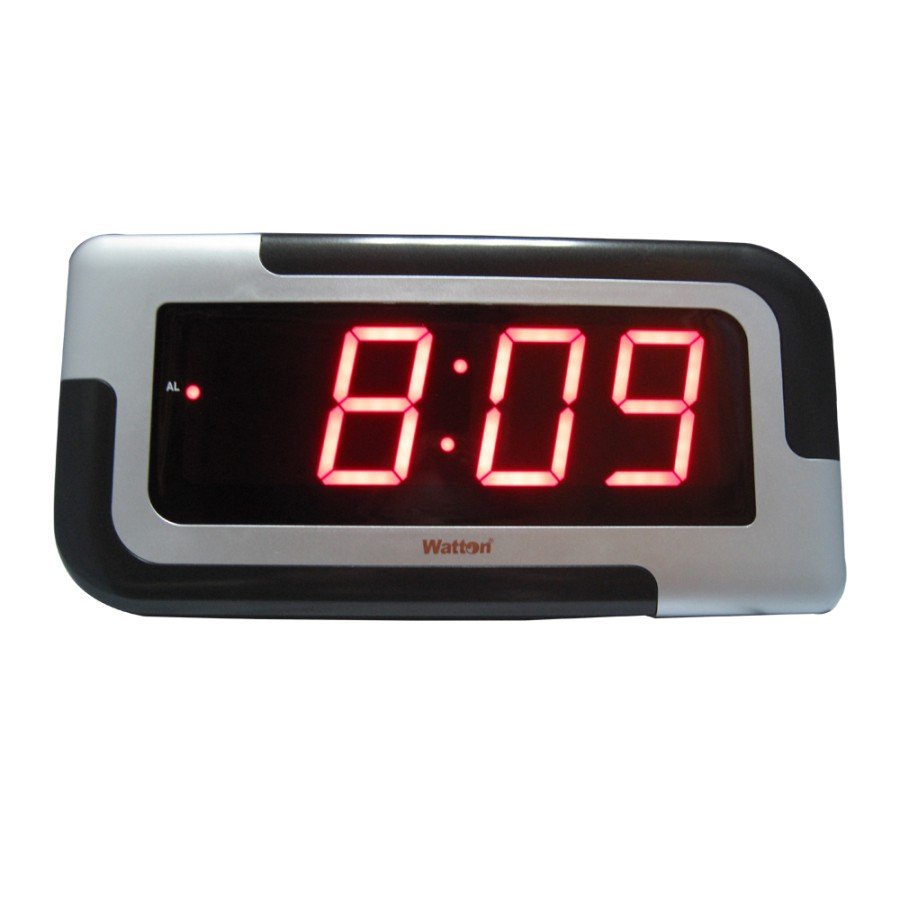 LCD Desk Wall Clock Watton Wt-101