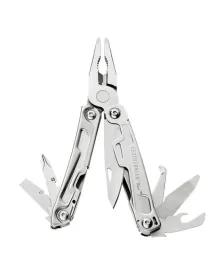 Leatherman Rev 832131 Multi-Purpose Pocket Knife / Pliers - Metal Body (Multitool)