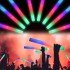 Rubber Illuminated Sponge Party Stick with LED Lights (6 Pieces) - 46 cm