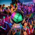 Rubber Illuminated Sponge Party Stick with LED Lights (6 Pieces) - 46 cm