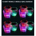 Fun Glasses with LED Lights - Color Changing Glasses with 3 Modes 12 Pieces