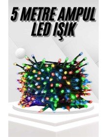 Led Plug Led Decoration Lamp 5M RGB Christmas Tree Light