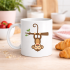 Cute Monkey Patterned Porcelain Mug MODEL 73 – Fun Design, Coffee & Tea Cup