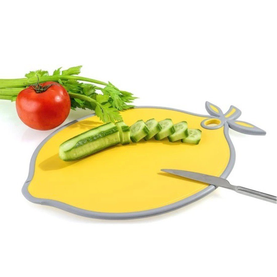 Lemon Figured Non-Slip Cutting - Chopping Board Lemon Figured Non-Slip Cutting - Chopping Board