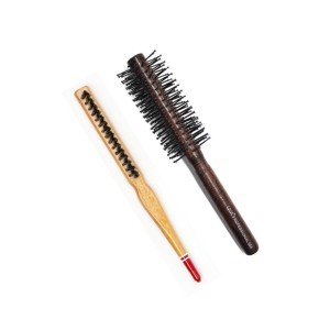 Liva 506 & 690 Professional Fireproof Set Bun Hair Brush - 2 Pieces