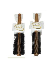 Liva 540-350 Hair Brush Fireproof Professional Blow Dry Brush 2 Pieces