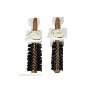Liva 540-350 Hair Brush Fireproof Professional Blow Dry Brush 2 Pieces