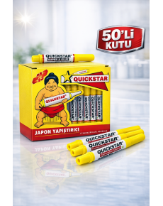 Quickstar Japanese Adhesive 3g Super Glue Cyanoacrylate Fast Adhesive 50 Pcs