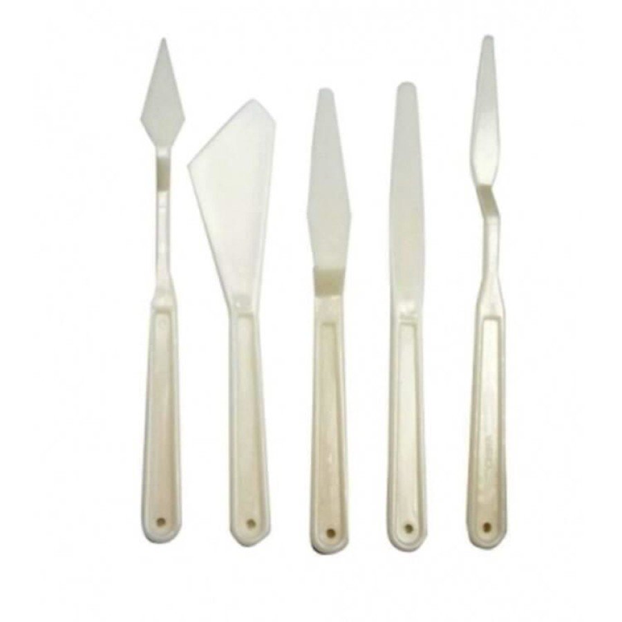 Luna White Spatula Set 5 Pieces Luna White Spatula Set 5 Pieces