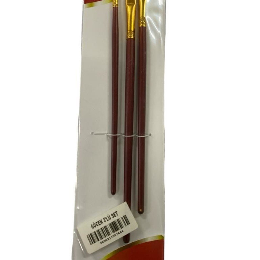 Luna Göcek Hobby Pen Brush Set 3 Pieces Luna Göcek Hobby Pen Brush Set 3 Pieces