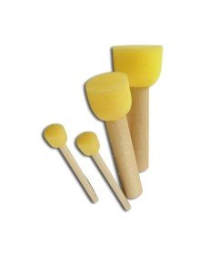 Luna Pom Pom Brush Set 4 Pieces