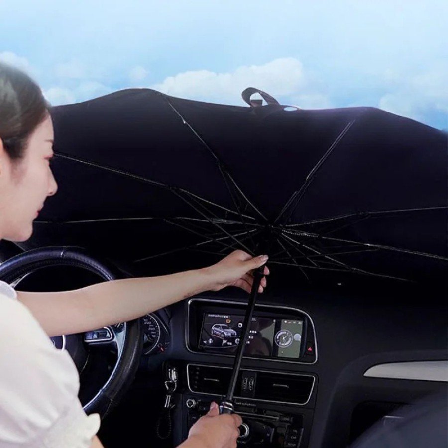Car Umbrella Compatible with Kia Picanto, Hyundai Getz, VW Up!, Renault Twingo, Dacia Logan