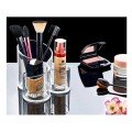 Makeup Organizer Transparent - 3 Compartments
