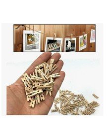 Pegs Mini Wooden Pegs (100 Pieces)