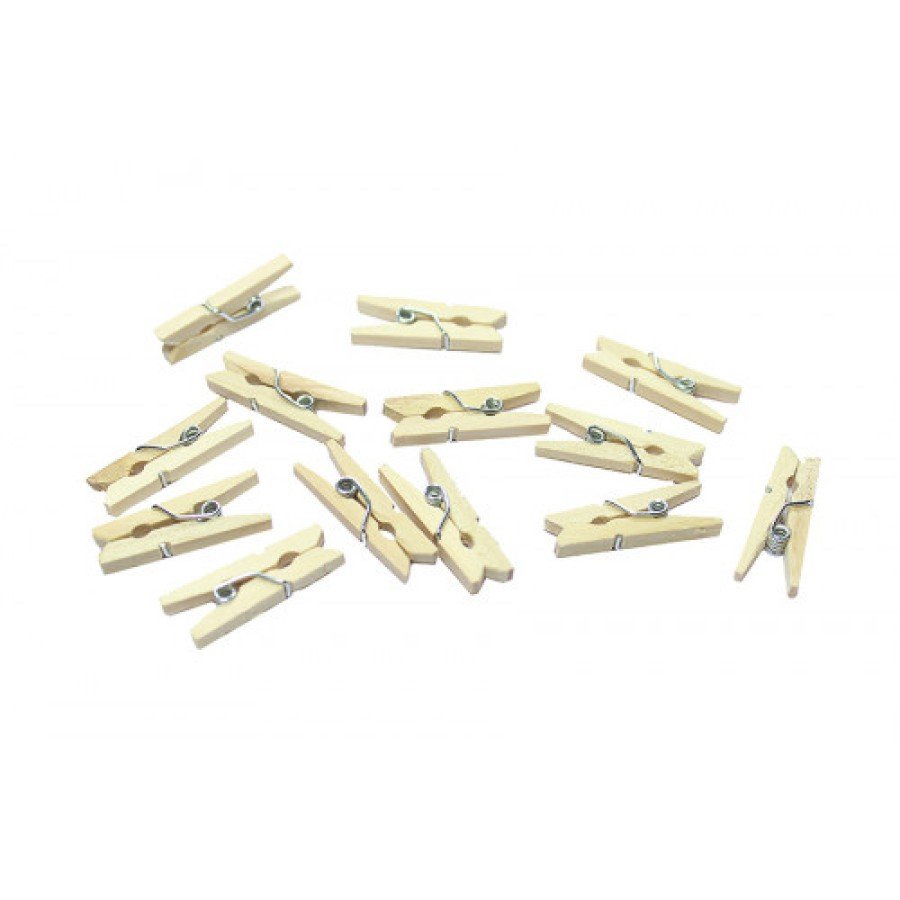Pegs Mini Wooden Pegs (100 Pieces) Pegs Mini Wooden Pegs (100 Pieces)