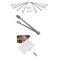Barbecue Set (Tongs - Skewers - Grill)